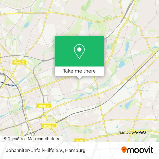 Johanniter-Unfall-Hilfe e.V. map