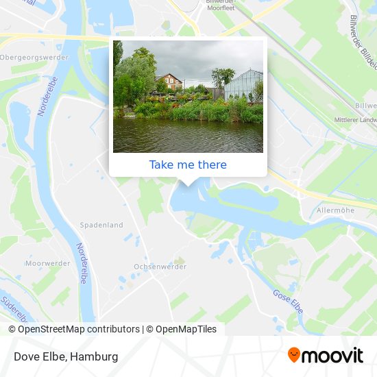 Dove Elbe map