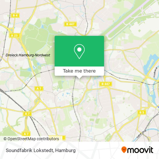 Soundfabrik Lokstedt map
