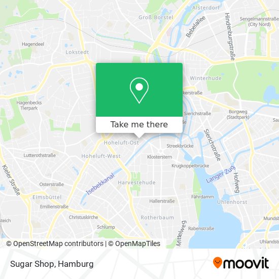 Sugar Shop map