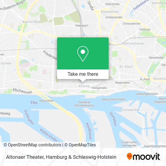 Карта Altonaer Theater