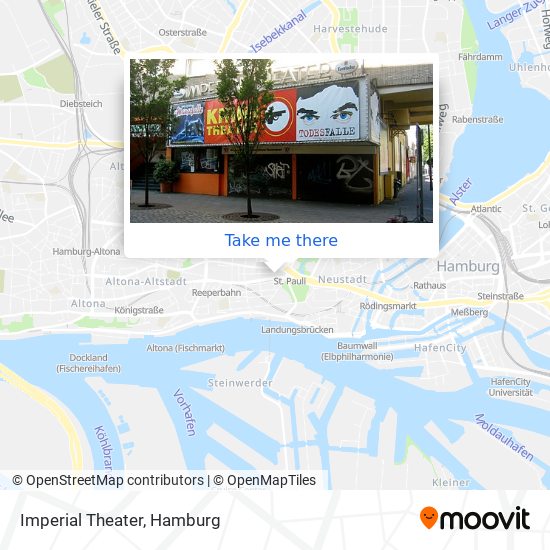 Imperial Theater map