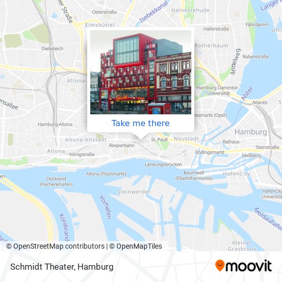 Карта Schmidt Theater