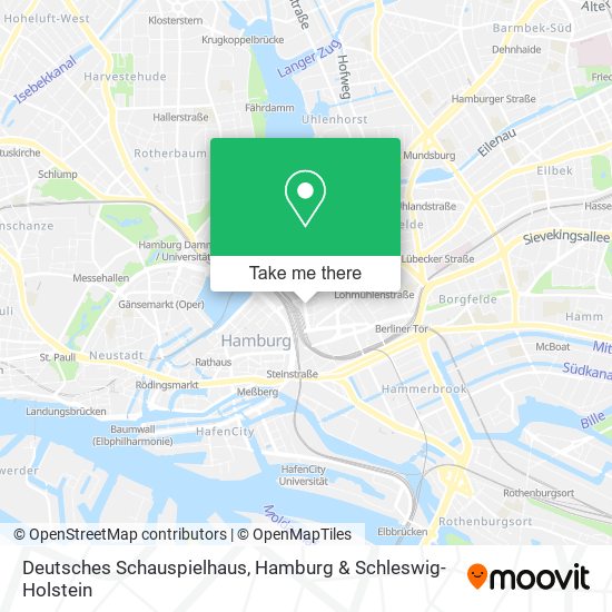 Deutsches Schauspielhaus map