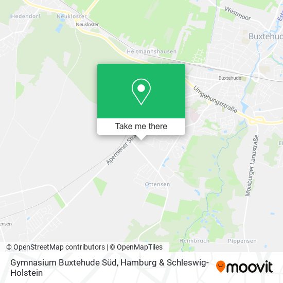 Gymnasium Buxtehude Süd map