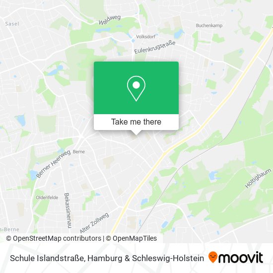 Schule Islandstraße map
