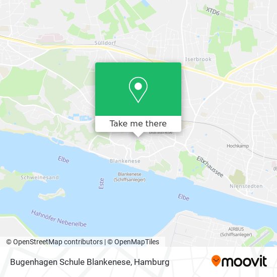 Карта Bugenhagen Schule Blankenese