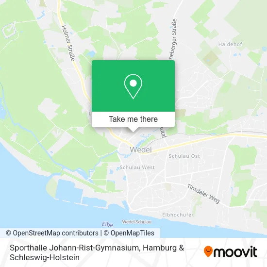 Sporthalle Johann-Rist-Gymnasium map