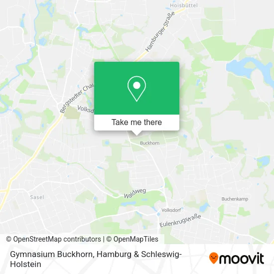 Gymnasium Buckhorn map