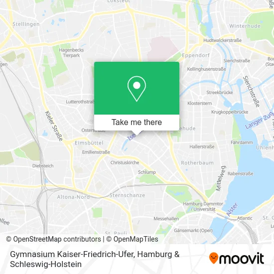 Карта Gymnasium Kaiser-Friedrich-Ufer