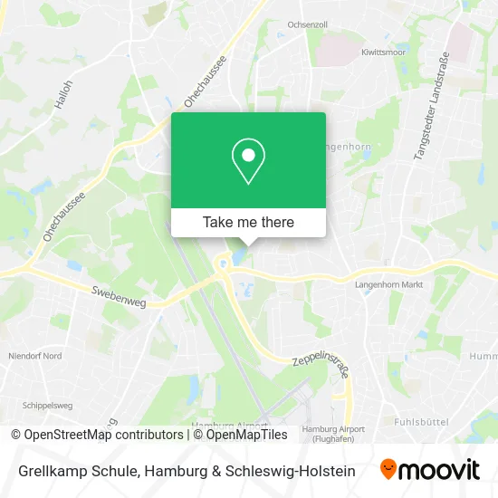 Карта Grellkamp Schule
