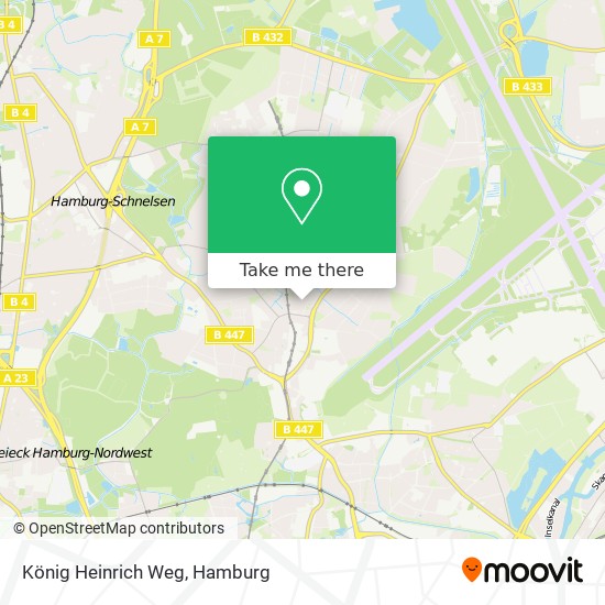 Карта König Heinrich Weg