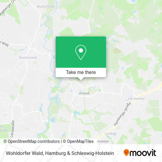 Карта Wohldorfer Wald