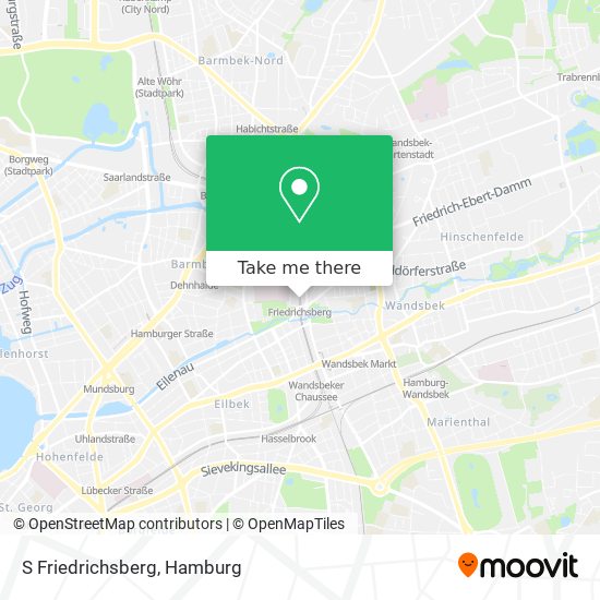S Friedrichsberg map