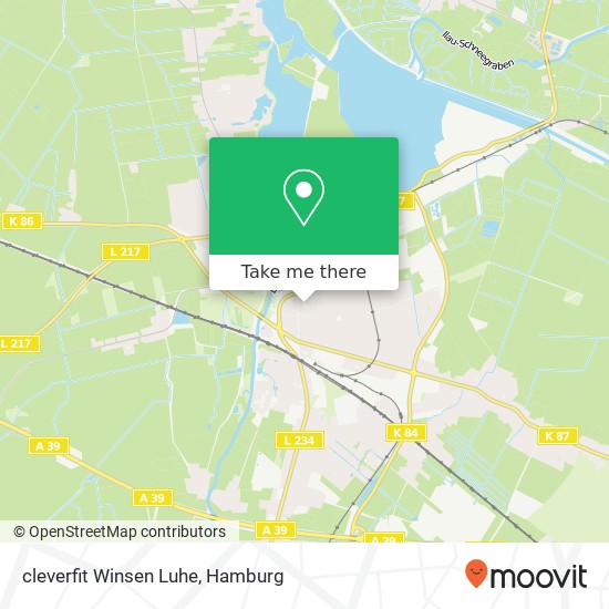 cleverfit Winsen Luhe map