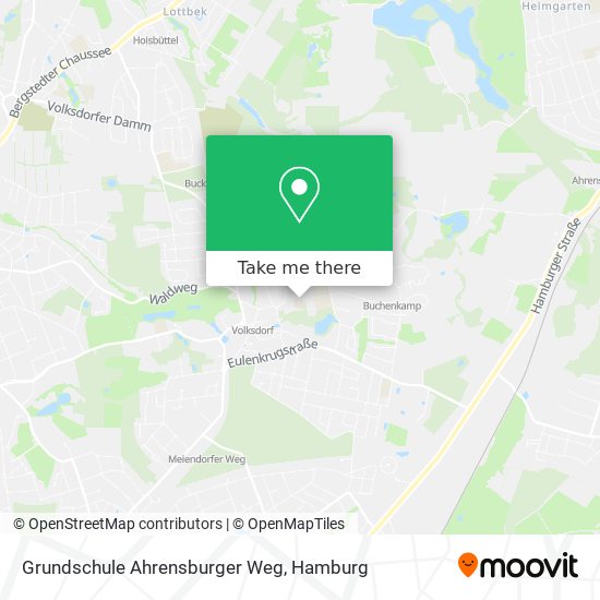 Grundschule Ahrensburger Weg map