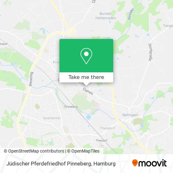 Jüdischer Pferdefriedhof Pinneberg map