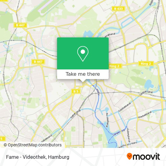 Fame - Videothek map