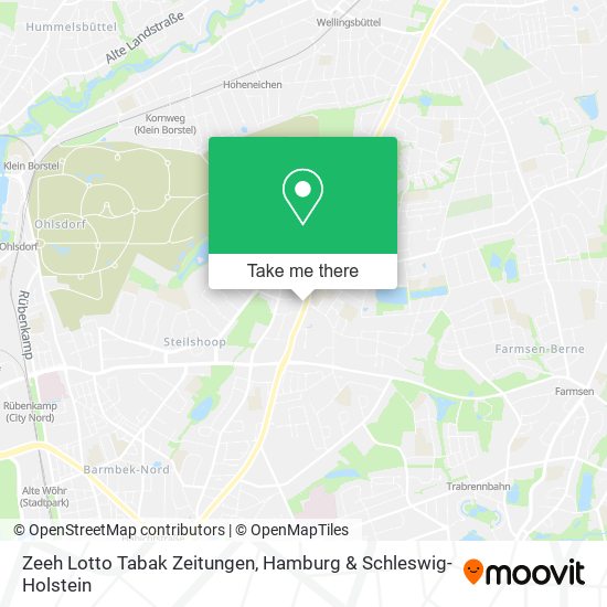 Zeeh Lotto Tabak Zeitungen map