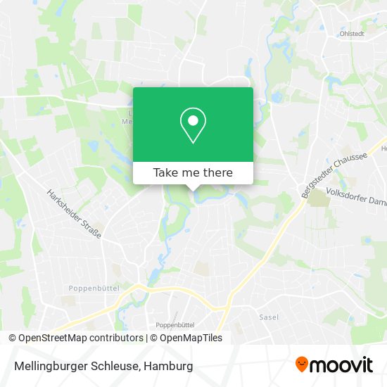 Mellingburger Schleuse map