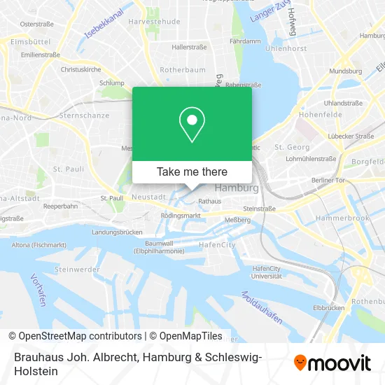 Карта Brauhaus Joh. Albrecht