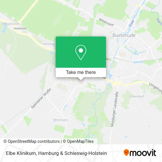 Elbe Klinikum map