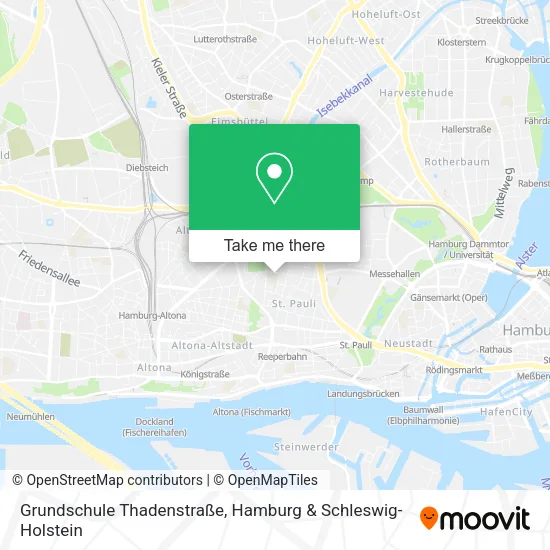 Карта Grundschule Thadenstraße