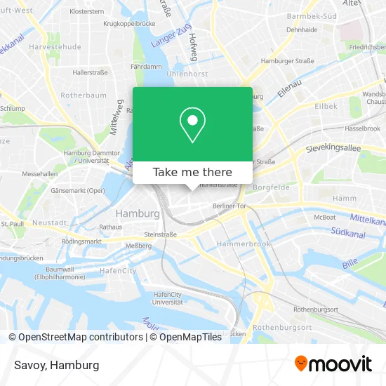 Карта Savoy