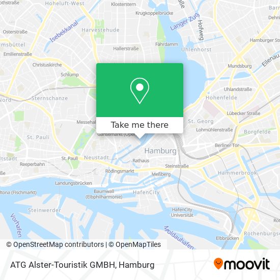 ATG Alster-Touristik GMBH map
