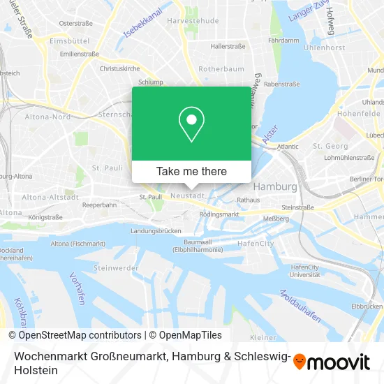 Карта Wochenmarkt Großneumarkt
