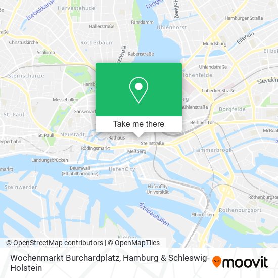 Wochenmarkt Burchardplatz map