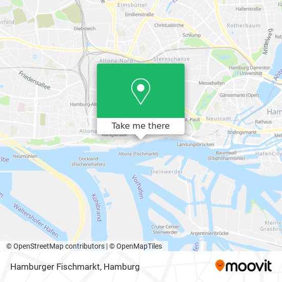 Hamburger Fischmarkt map