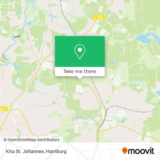 Kita St. Johannes map