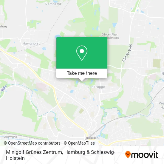 Карта Minigolf Grünes Zentrum