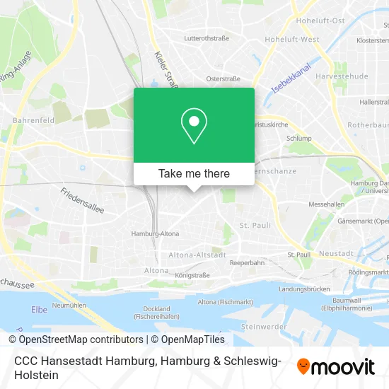 Карта CCC Hansestadt Hamburg