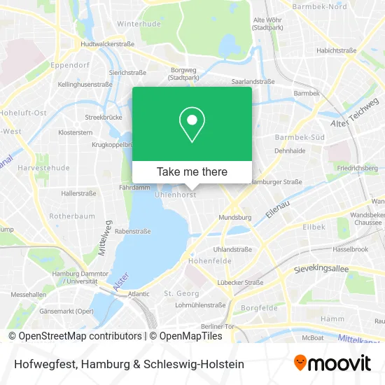 Карта Hofwegfest