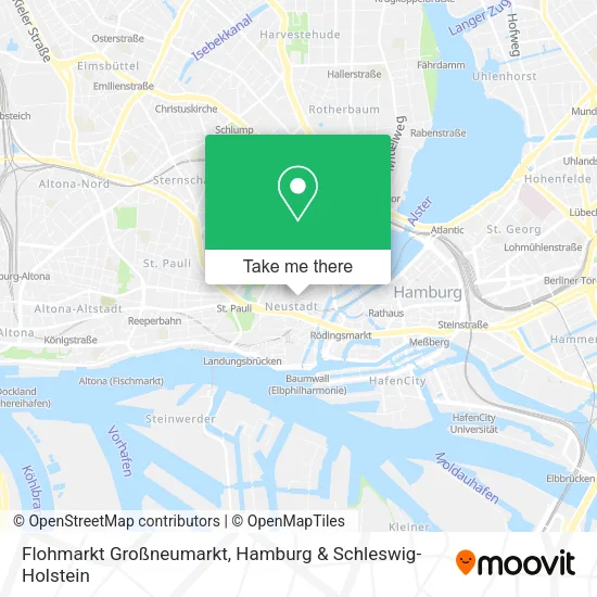 Карта Flohmarkt Großneumarkt