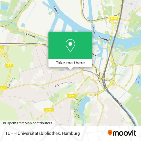 TUHH Universitätsbibliothek map