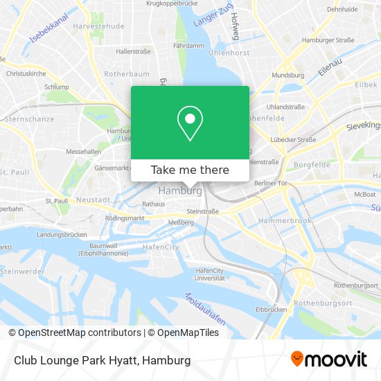 Club Lounge Park Hyatt map