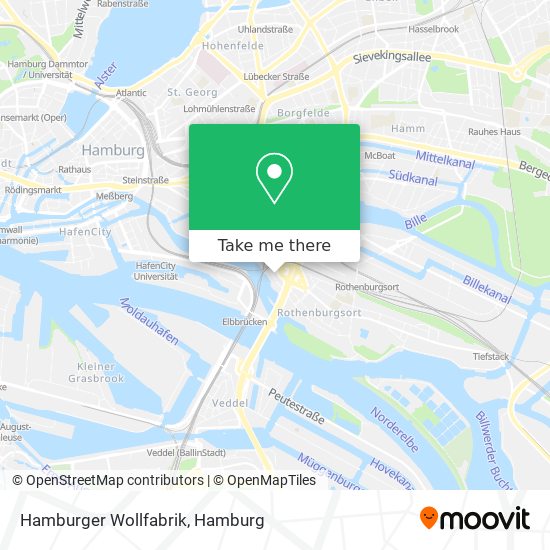 Карта Hamburger Wollfabrik
