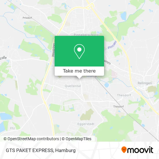 Карта GTS PAKET EXPRESS