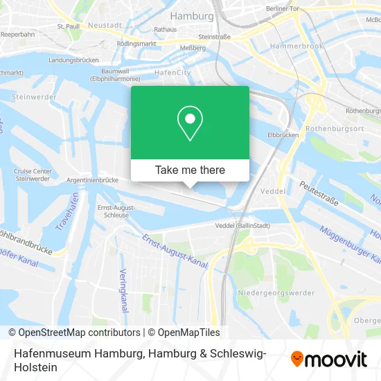 Карта Hafenmuseum Hamburg