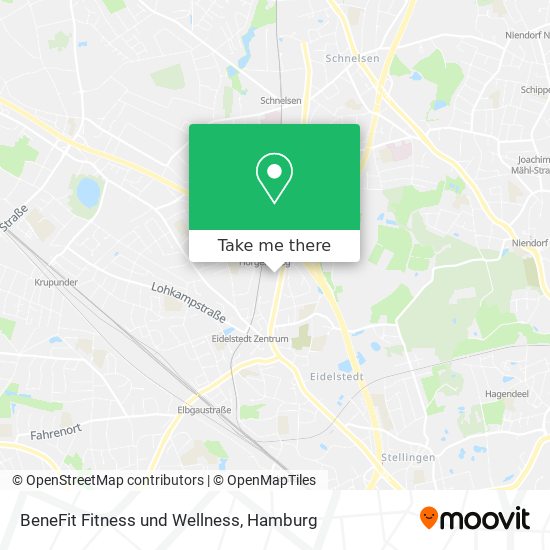 BeneFit Fitness und Wellness map