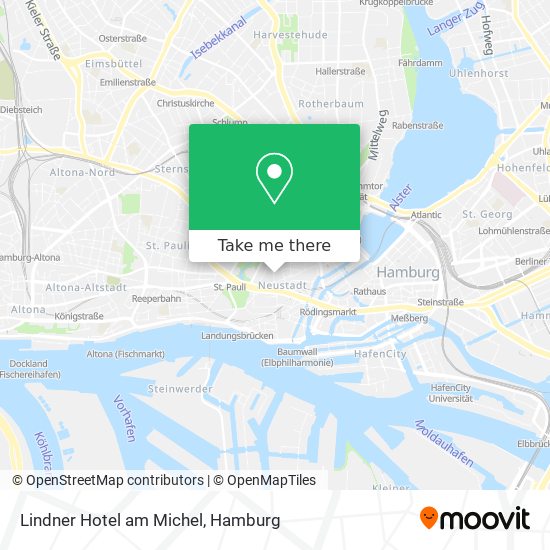 Lindner Hotel am Michel map
