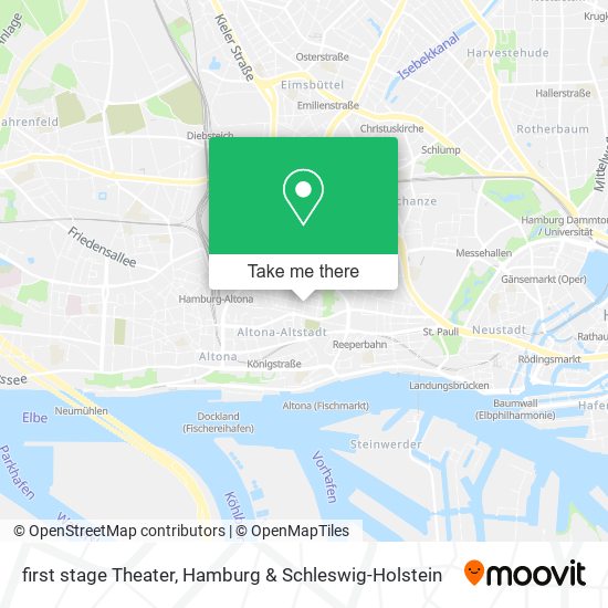 first stage Theater map