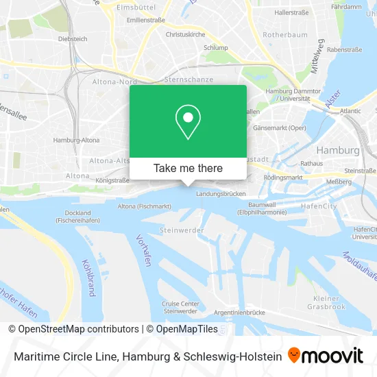 Карта Maritime Circle Line