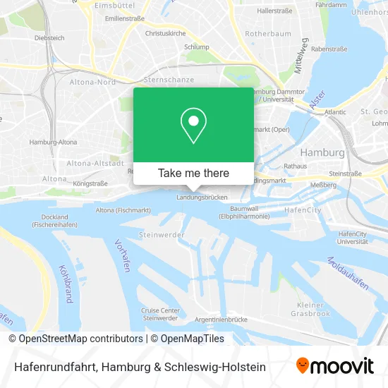 Карта Hafenrundfahrt