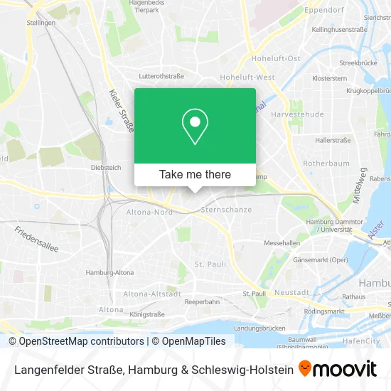 Карта Langenfelder Straße