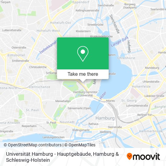 Universität Hamburg - Hauptgebäude map