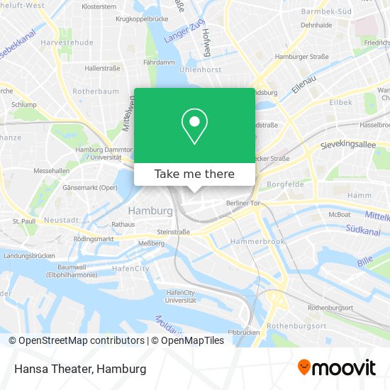 Hansa Theater map